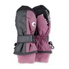 Sterntaler Unisex Children's Thumb, Knitted Cuff and Velcro Mittens, pink
