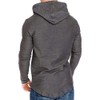 Cot-Oath Mens Workout Sweatshirt Athletic Hoodies - Stylish Gym Running