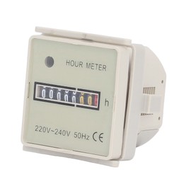 BERM Hour Meter Industrial Timer High Accuracy Electric Time Counter 0‑99999H59M AC 220‑240V