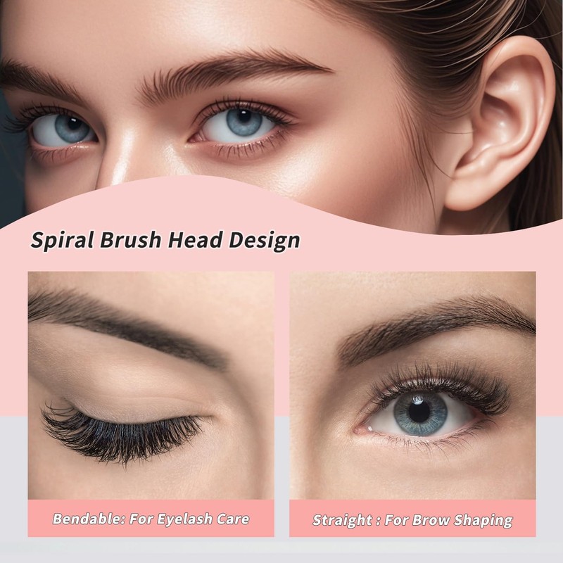 20 Microcepillos Para Cejas, Cepillos Para Cejas, Cepillos Para Pestañas,
