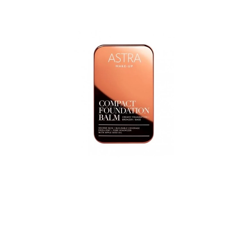 Astra Compact Foundation Balm, Foundation, Bronzer, Base (01st Fair)
