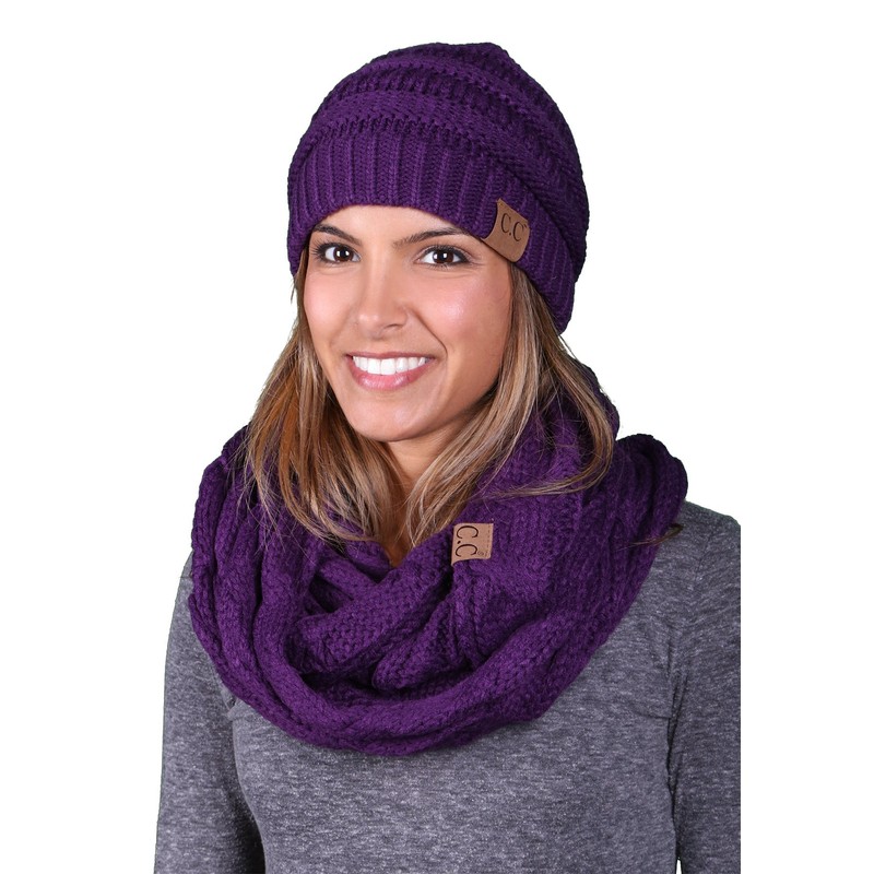 Funky Junque Beanie & Infinity Scarf Gift Set – Matching