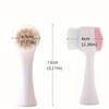 Dual-Sided Facial Cleansing Brush – Gentle Exfoliation & Deep Cleanse
