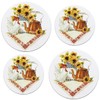 Reston Lloyd Rooster and Copper Kettle Burner Cover S, Set