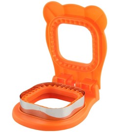 Hyoocct Bread Pastry Sandwich Cutter Sealer Maker - Orange