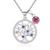 Tusuzik Tree of Life Necklace for Women 925 Silver Tree