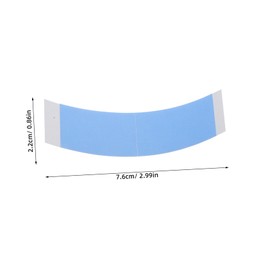 Healvian 1 Pack Seamless Extention Tape Double Side Tape Wig Accessories Waterproof Bonding Replacement Tape Hair Extension Tape Waterproof Double Sided Tape Lace Front Tape Wig Tape Blue
