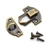 SDTC Tech 4-Pack Antique Bronze Decorative Hasp Retro Jewelry Box