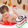 JECOMPRIS 3 pcs Cartoon Baby Bath Sponge: Soft Bath Sponge