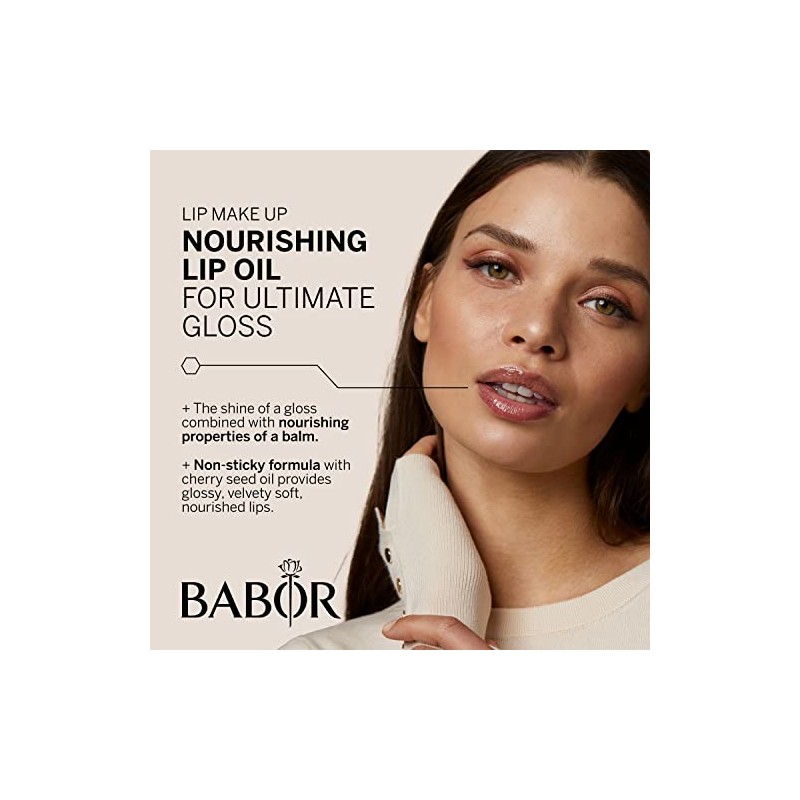 BABOR MAKE UP Lip Oil, nourishing lip oil, non-sticky, for