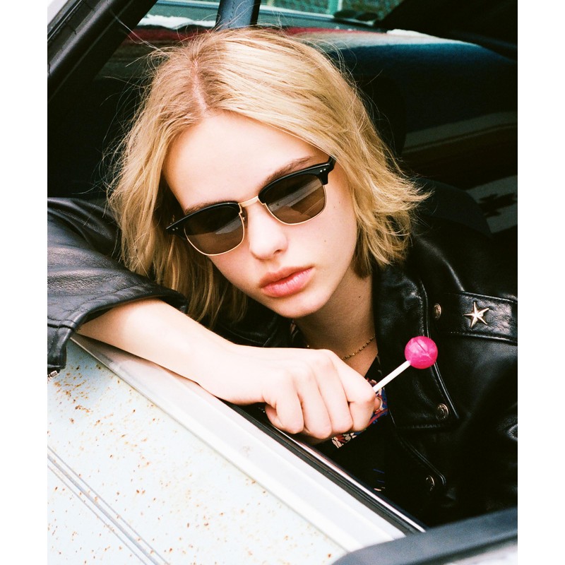 【Schott】【ショット】 EYEWEAR LUCAS モデル ルーカス サングラス メンズ F 050 ブラウン