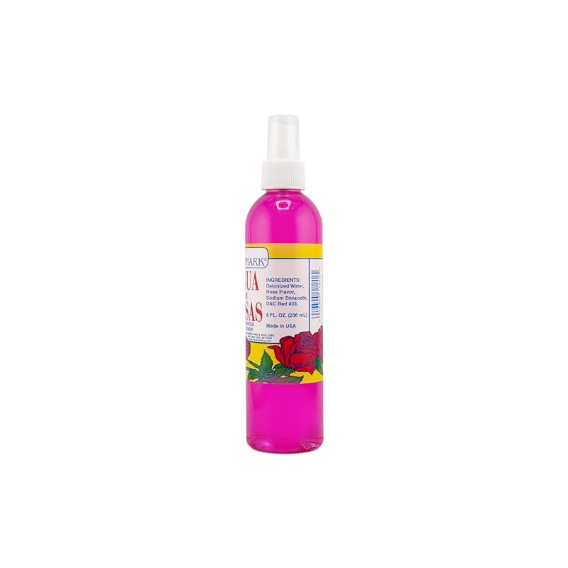 Agua De Rosas 8 Oz. Rose Water by Pharmark