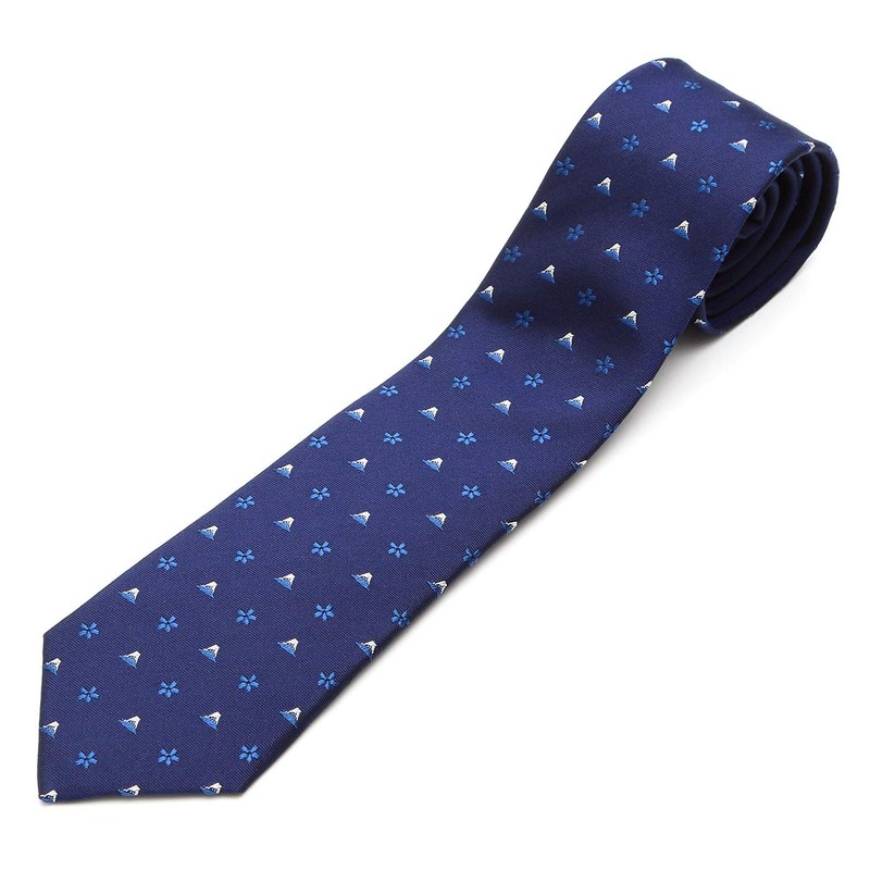 Fortuna Tokyo FT-T18 Men's Necktie, Hokusai Nishijin Woven Necktie, 18,