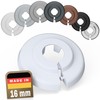 Fux Radiator Pipe Collar, Various Sizes, Pipe Cover, Cover Rosettes,