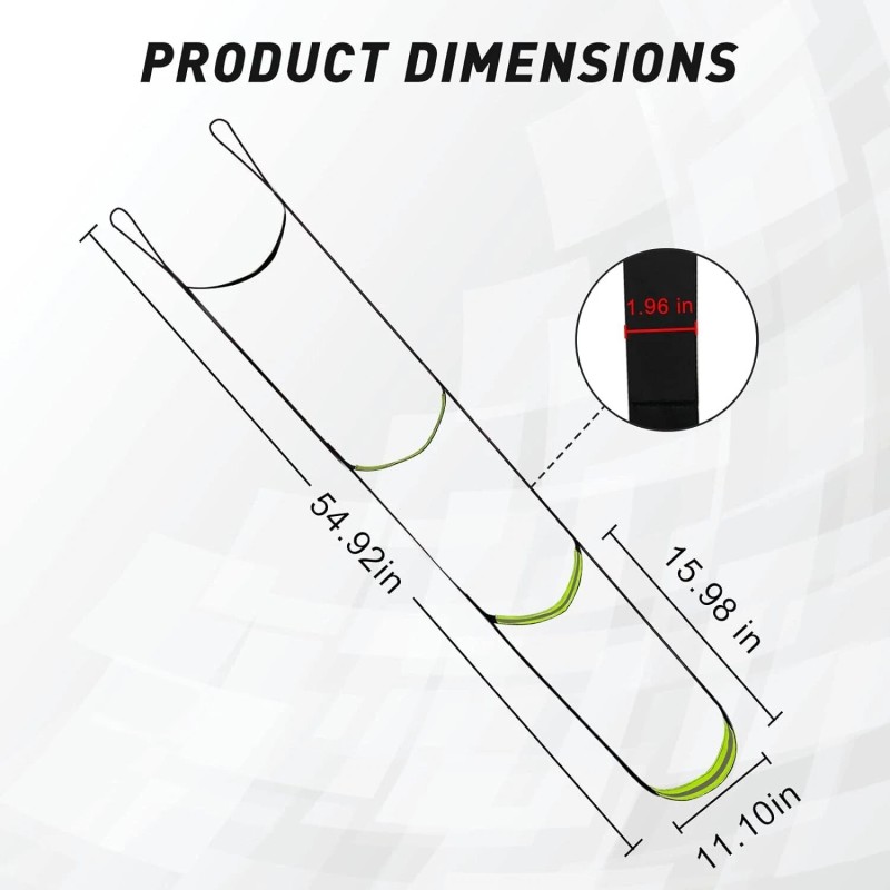 Unbranded 3-Step Climbing Stick Aider Heavy Duty Climbing Aider Hunting