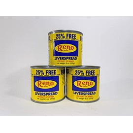 Reno Brand Liver Spread 9 Oz (Pack of 3)