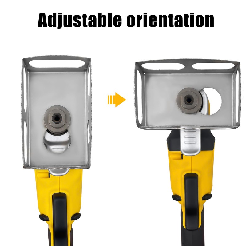 2 Pcs Square Slot Cutter Compatible for Dewalt 20V &