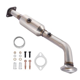 SYKRSS Exhaust Manifold Rear Catalytic Converter Kit Direct-Fit Compatible with Honda Element 2003-2011 2.4L, OE: 642184, 53478, 40874, 18160PZDS00, Replace(EPA Compliant)