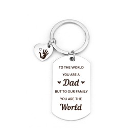RRIGETEN Father's Day Gifts From Daughter,Gifts For Dad,Father Birthday Gift For Dad Who Has Everything,Stepdad Presents,Keychain,Daddy Christmas Gifts From Daughter,Men Presents Ideas