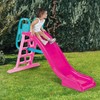 Dolu: Big Splash Slide: Unicorn Pink & Blue - Waterslide