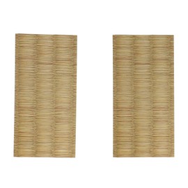 Nitoms A9178 Tatami Repair , Green, 2 x 3.9 inches (50 x 100 mm), Set of 2, Made in Japan, Just Stick, Mat, Bed Floor, Dent Prevention, Cleaning, Rug Repair, Protection, Edge Tape, Repair, Strong,