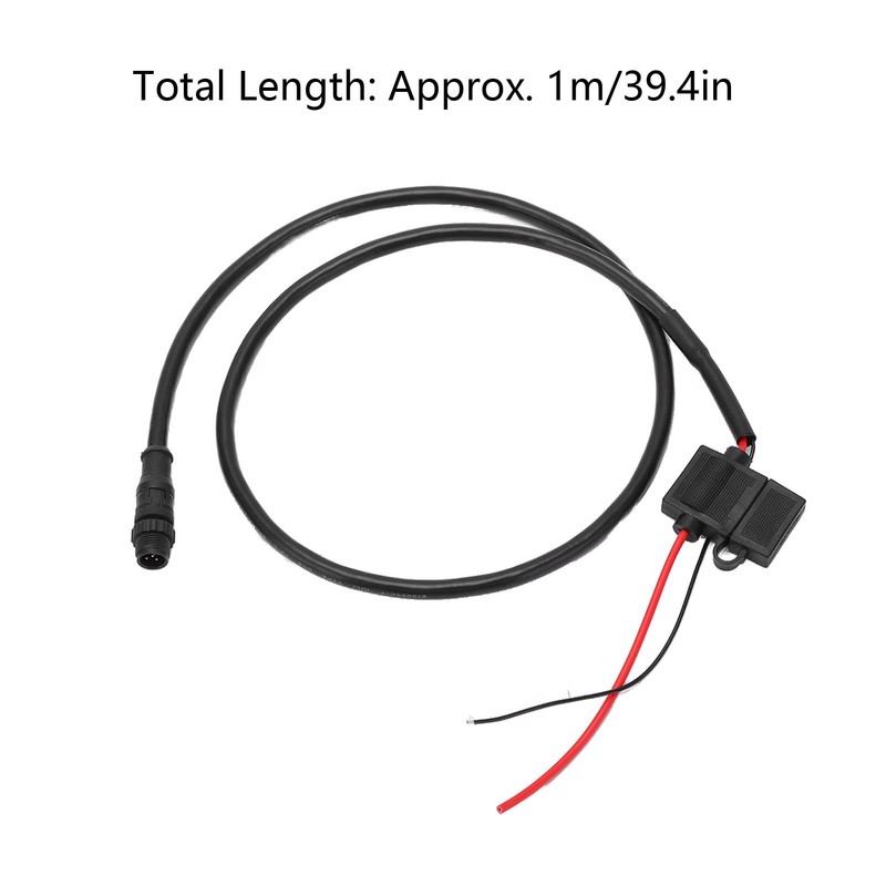 NMEA 2000 N2K Male Power Cable with Fuse for N2K