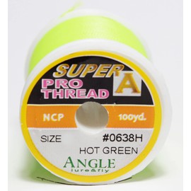 Angle Super A Pro Thread NCP Hot Color/D Size #0638H/HOT-GREEN Rod Winding Thread