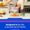Ziploc Large Food Storage Bags, Grip 'n Seal Technology for