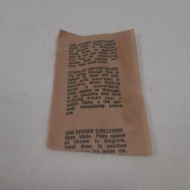 Original Vietnam US P-38 Can Opener MS Mallin HDWE Shelby Ohio In Wrapper