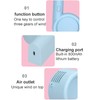 USB Handheld Fan Mini Fan Portable Folding Fan Pocket Outdoor
