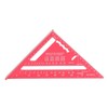 Woodworking Triangle Aluminium Alloy Electrophoresis Paint Clear Scale Carpenter's Angle