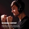 Acer Nitro - Auriculares para juegos, micrófono flexible, diadema ajustable