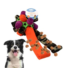 PAWISE Snuffle Ball for Dogs, Sniffle Treat Puzzle Toy, Dog Snuffle Ball & Slow Feeder, Enrichment Toy for Mental Stimulation, Machine Washable, for Small Medium Large Dogs (Camouflage Color) (Small)