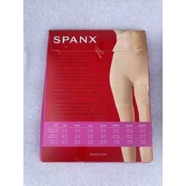 Spanx Power Short Shaper Short Size Large Seamless Ultra Soft 6" Inseam