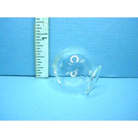 Royal Miniatures Miniature Fish Bowl #G1110 Clear Glass Royal Miniatures 1/12th Scale