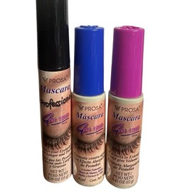 PROSA MASCARA Professional Makeup for Everyday Use - 0.39oz,0.42oz,0.45oz Total Weight - Cosmetic - Color: 4 En Uno. Makes your Eyelashes look longer and thi