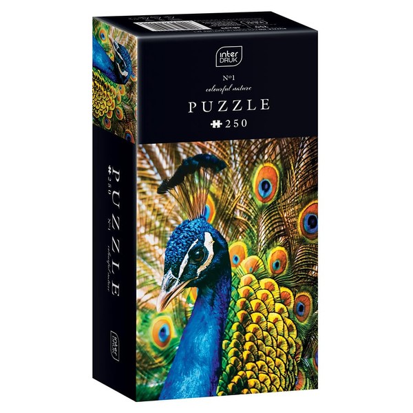 Interdruk PUZ250CN1P Puzzle Peacock 48 x 33 cm