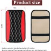 CGEAMDY Car Armrest Cushion Leather Waterproof for Most Cars, Vans