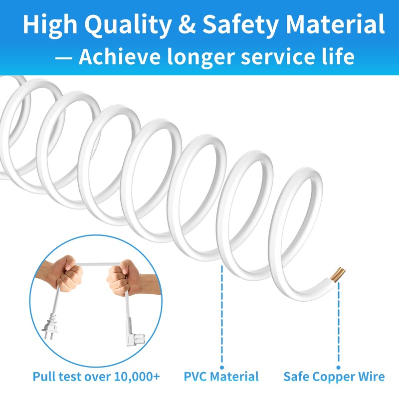 1.15ft Power Cord Compatible with Sonos One, One SL and