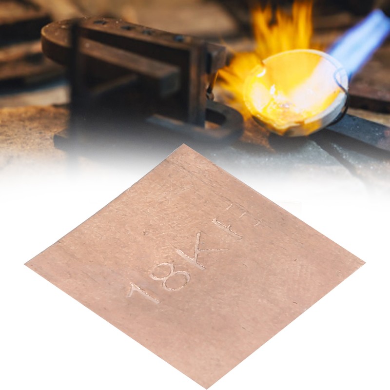 18K Rose Gold Solder Plate Jewelry Welding Soldering Plate Jewelry
