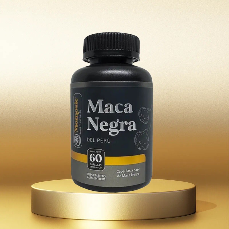 Maca Negra Peruana 1000 Mg Capsulas Maca Negra Salud Masculina