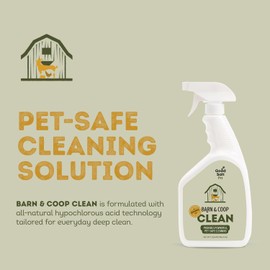 Good Salt Pet Barn & Coop Clean, Natural Pet-Friendly Daily Cleaner, Made in the USA, 1 Gallon Bottle