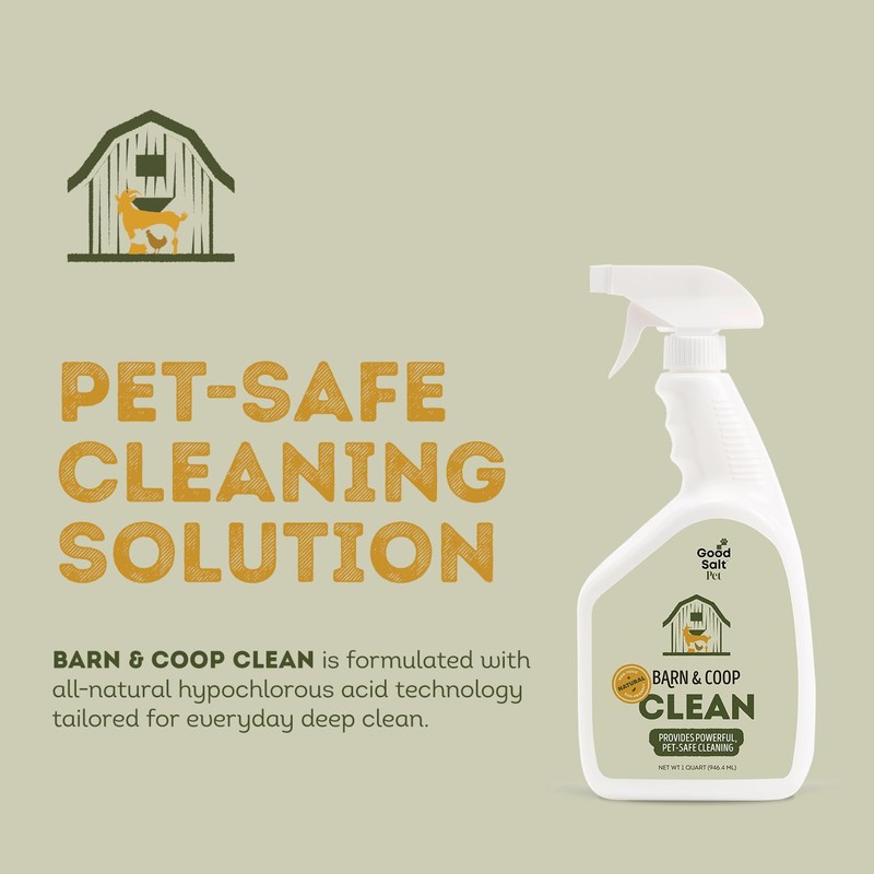 Good Salt Pet Barn & Coop Clean, Natural Pet-Friendly Daily