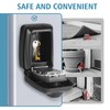 WJYMRO Key Lock Box With Code, Large Capacity 9 Digit