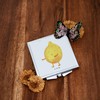 Mr. & Mrs. Panda Handtaschenspiegel quadratisch Beste Freunde Zitrone -