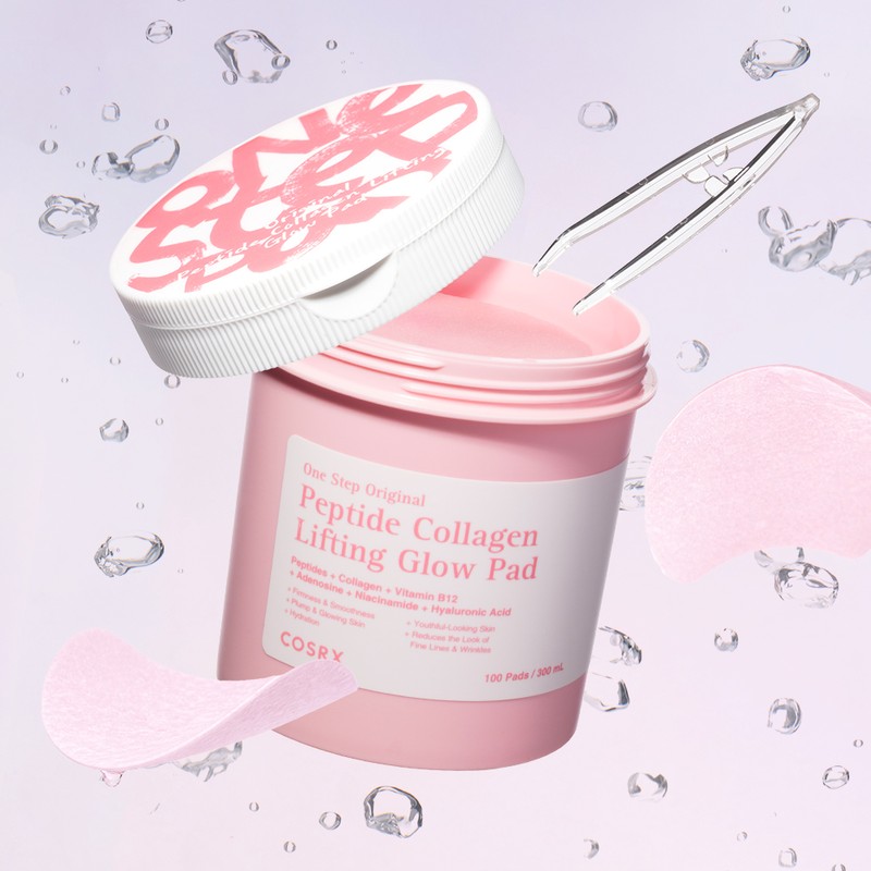 COSRX One Step Original Peptide Collagen Lifting Glow Pads 100