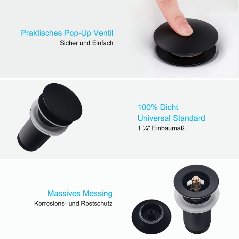 Set - Siphon with Drain Fitting with Overflow for Sink
