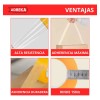 Cinta Adhesiva Acrílica Transparente Adbeka 48x150mm 36u