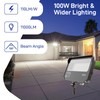 HYPERLITE LED Flood Light with Dusk to Dawn Photocell, 11000LM