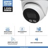R-Tech 2MP Smart Dual Light HDCVI Fixed-Focal Eyeball Camera, Full-Color